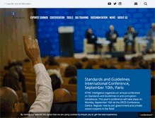 Tablet Screenshot of ethic-intelligence.com
